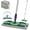 Green, variant on Microfiber Mops for Hardwood Floor Cleaning: Flat Floor Mop with 4 Washable Pads 59" Adjustable Handle - Dust Dry Mops for Kitchen Bathroom Tile Laminate Vinyl - Commercial Mop