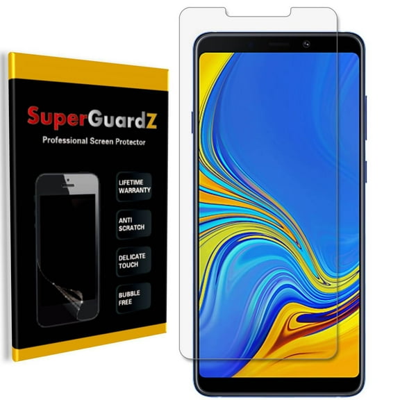[8-Pack] For Samsung Galaxy A9 (2018) SuperGuardZ Screen Protector, Ultra Clear, Anti-Scratch, Anti-Bubble