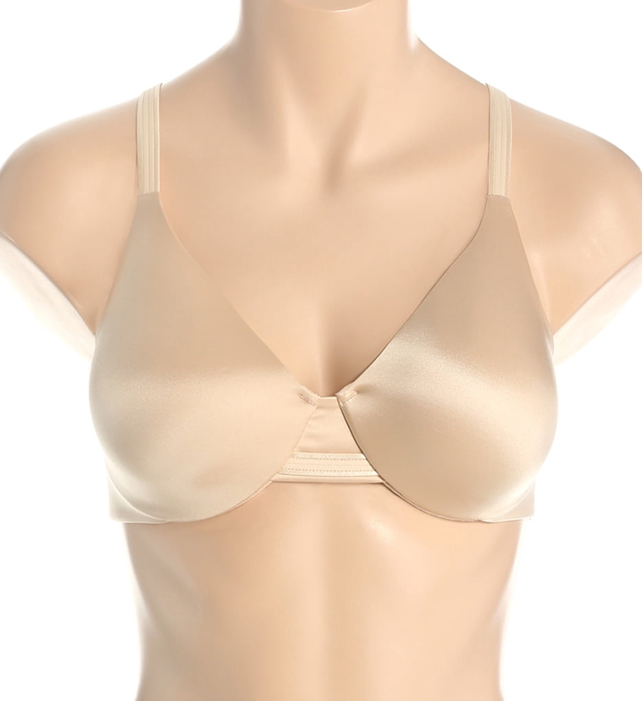 Women's Bali 3W11 One Smooth U Smoothing & Concealing Underwire Bra (Black 40DD)