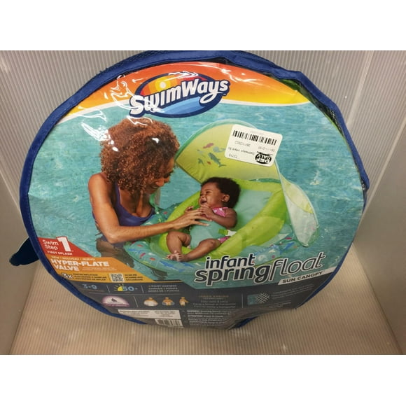 Swimways Infant Baby Spring Float - Green