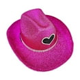 thumbnail image 4 of Wide Brim Shiny Cowboy Party Hat - Elegant All Season Accessory for Formal Outfits, 4 of 5