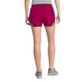 thumbnail image 2 of Sport-Tek Ladies Cadence Short-4XL (Pink Raspberry/ White/ Black), 2 of 6