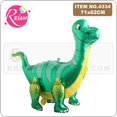 thumbnail image 4 of Globos de dinosaurio 3D de aluminio de pie, dinosaurio verde, Tanystropheus, dragón, suministros para fiesta de cumpleaños, juguetes para niños, globos de helio, 4 of 4