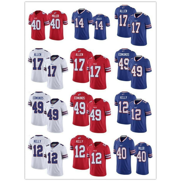 NFL Buffalo Bills (Josh Allen) Women's Game Football Jersey.