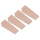 thumbnail image 3 of Tope de puerta Nikou de madera 4 piezas Antideslizante Triangular Color madera, 3 of 15