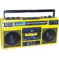 thumbnail image 2 of Radiocasetera QFX Yellow Bluetooth con Conversión a MP3 y Ecualizador de 3 Bandas Am/Fm, 2 of 8