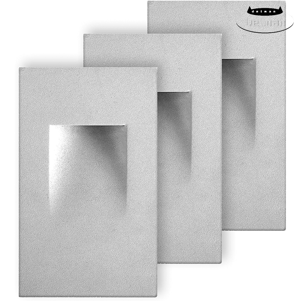 LED Stair Lights Indoor, Step Lights Outdoor Stair Light 3 Pack