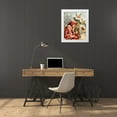 thumbnail image 3 of L. Prang & Co 26x32 White Modern Wood Framed Museum Art Print Titled - Hark What mean those holy voices, 3 of 4