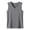 04#Gray, variant on Mens Sleeveless Shirts Summer Distressed Washed Tank Tops Henley Button Up V Neck Polo Shirts Vintage Solid Tee Top