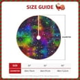 thumbnail image 4 of Kll Bright Universe Christmas Tree Skirt 30",Party Decorations Farmhouse For Christmas Decorations Holiday Party, 4 of 8