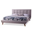 thumbnail image 1 of Jonesy Upholstered Full Platform Bed in Beige, 1 of 4