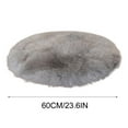 thumbnail image 3 of kkbbma Round Faux Fur Rug, Small Area Rugs, Fluffy Sheepskin Fur Rug, Ultra Soft Rugs, Machine Washable Shag Rug, Nursery Throw Rugs for Bed, Living, Kids Room, 3 of 4