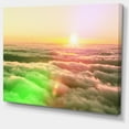 thumbnail image 2 of Sunset on Hills Above Clouds - Landscape Canvas Art Print, 2 of 3