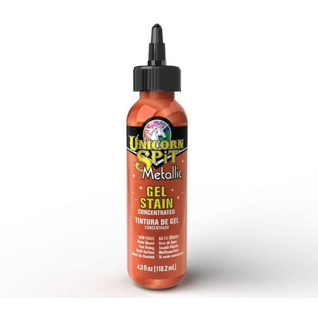 UPC: 0076818007203 | Unicorn SPiT® Metallic Gel Stain 4oz.