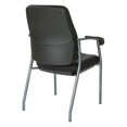 thumbnail image 5 of Office Star Products High Back Guest Chair Titanium Frame, 5 of 6
