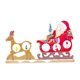 thumbnail image 2 of Ganfancp Christmas Ornaments Xmas Wood Decorations Hand Made Santa Claus For Holiday Party Festival Fireplace Home Decor Festival Table Decoration Ofertas de La Semana 1X Decoración de Papá Noel, 2 of 6