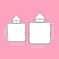 thumbnail image 2 of Hooded Towels For Kids Toddler Bath Swim Cover Up Soft Thick Microfiber Poncho Towel For Pool Beach Ages 3 10 Boys Girls, 2 of 3