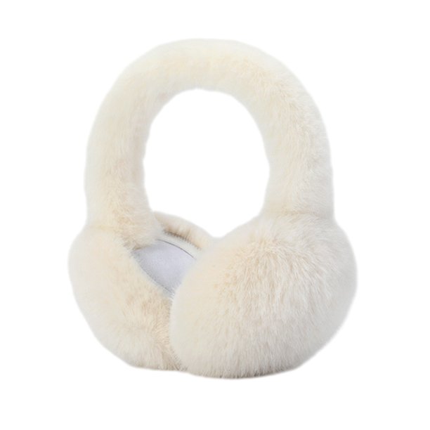 Orejeras plegables para mujer, orejeras esponjosas para clima frío, diadema cálida para invierno, calentadores de orejas holgados y lindos