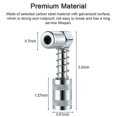 thumbnail image 3 of 90° Grease Coupler Grease Fitting Tool Carbon Steel Coupler Adapter Oil Pumping Connector Lubrication Tool, 3 of 5