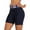Blue,White, variant on Charmo Womens Swim Shorts High Waist Swimsuits Shorts Swim Short with Pockets