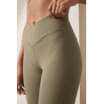 thumbnail image 5 of Women’s V Front High Waist Leggings, Moisture Wicking Activewear, 5 of 7