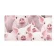 thumbnail image 5 of Pigs Pink Luxury Kitchen Rug Non Slip Bathroom Plush Mat Shaggy Bedroom Carpet 39"x20", 5 of 6