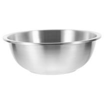 STRANDCHIC Multipurpose Large Stainless Steel Basin for Mixing Washing and Food Prep with Stackable Design