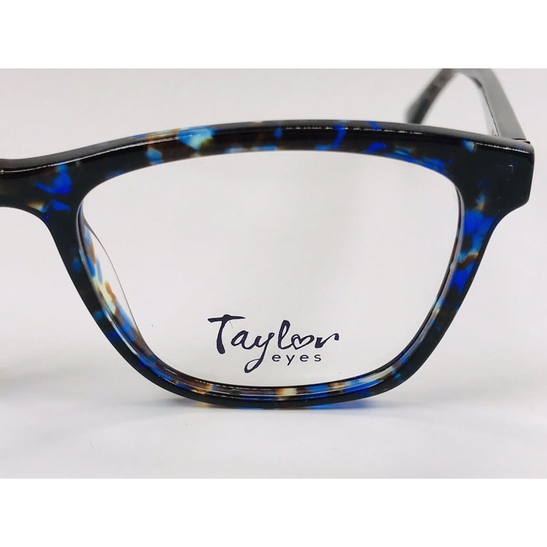 NEW Taylor Eyes Blue Marble REBA Eyeglasses 51mm with Case  display picture 1