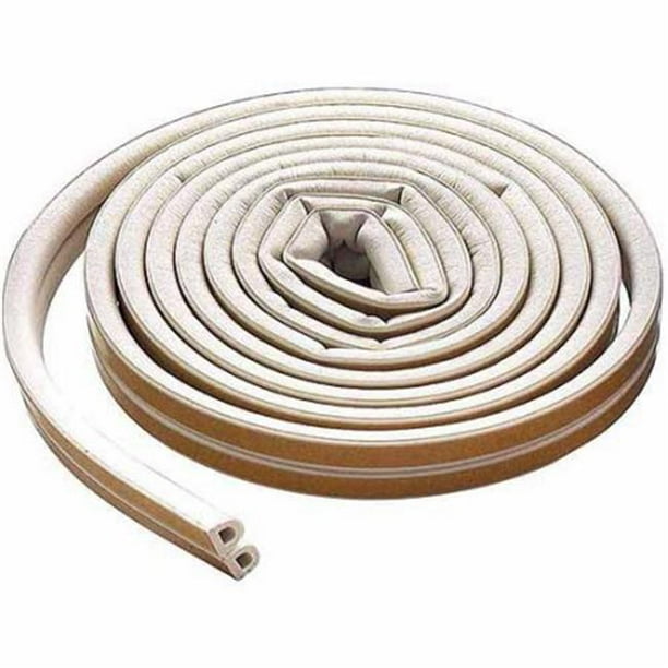 17 ft. Extreme Temperature DProfile Weather Stripping, White Walmart
