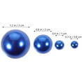 thumbnail image 2 of Masteelf Blue Floating Fake Pearls for Vase Filler ABS Material Great for DIY Use 125pcs, 2 of 8