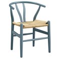 thumbnail image 5 of Modway Amish 29" Wood Dining Chair in Harbor Blue, 5 of 9