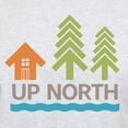 thumbnail image 3 of CafePress - Up North T Shirt - Men's Classic Graphic T-Shirt, 3 of 4