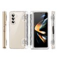 thumbnail image 5 of i-Blason Samsung Galaxy Z Fold 5 Full-Body Protective Cell Phone Case with Glass Protector, Clear, 5 of 11