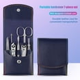 thumbnail image 3 of Nail Clippers Set Stainless Steel Nail Cutter Travel Pedicure Set Fingernail Clippers Nail File Tweezers Scissors Ear Picks, 3 of 9