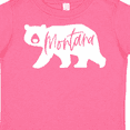 thumbnail image 4 of Inktastic Montana White Bear Silhouette Boys or Girls Toddler T-Shirt, 4 of 5