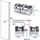 thumbnail image 2 of 2 Pieces Shower Door Knob,Round Shower Door Knob Stainless Steel Shower Knobs Shower Door Knob Door Handles for Bathroom Glass Door Sliding Door, 2 of 5