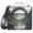 Circle Gate in Mountains, variant on 3 Ring Zipper Binder with Shoulder Strap Waterproof Trapper Keeper 2 Inch D-Ring 500 Sheets Capacity Stargate in Desert