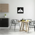 thumbnail image 2 of Bon Appetit Phrase Mustache Chef Modern Design Food & Beverage Gallery-Wrapped Canvas Print Wall Art, 17x17, 2 of 6