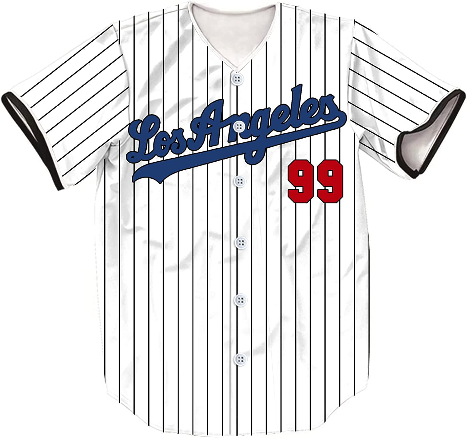 Los Angeles 99 Printed Baseball Jersey LA Baseball Team Shirts for  Men/Women/Young 