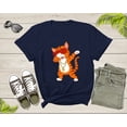thumbnail image 5 of Funny Dancing Dabbing Cat Kitten with Sunglasses Necklace T-Shirt Cat Kitten Lover Gift T Shirt for Men Women Kids Boys Girls Graphic Tshirt, 5 of 8