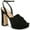 Black Suede, variant on Sam Edelman Womens Kristen Suede Ankle Strap Platform Sandals