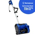 thumbnail image 1 of Open Box Westinghouse WSnow11S Corded Snow Shovel, 11-inches Wide, Electric Snow Shovel with 20ft Throwing Distance, Plows 300lbs/min, 1 of 6