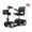 Blue, variant on 4 Wheel Folding Compact Mobility Scooter for Seniors Adults 300lbs, 300W Electric Powered Wheelchair Device with Cup&Phone Holder, Basket, Metro Mobility Scooter Battery Powered Travel Outdoor(Black)