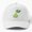 White, variant on Kohlrabi Baseball Cap, Garden Vegetable Produce Graphic Design, Classic Everyday Hat