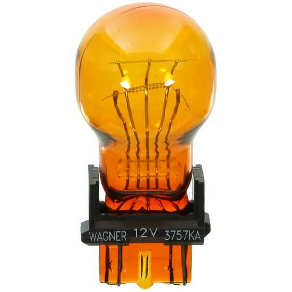 Wagner Lighting BP3757NALL Amber Exterior Automotive Bulb, 12V, 2-Pack