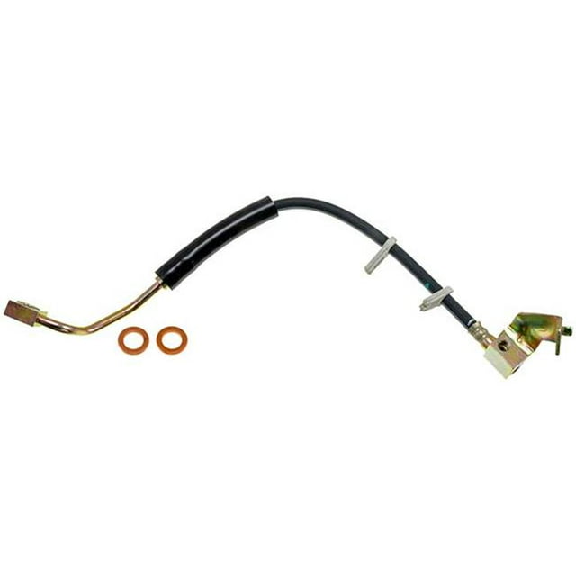 Durite Hydraulique de Frein de 17,13 Po, Caoutchouc - Noir