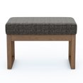 thumbnail image 1 of Simpli Home AXCOT-252S-EB Tabouret Repose-Pieds Milltown Petit Banc Ottoman, 1 of 2