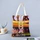 thumbnail image 2 of Outer Banks Bolso de tela con estampado de lienzo para mujer, bolsa de compras reutilizable y estética, con cremallera interior, regalo para mujer, 35 × 40 cm., 2 of 6