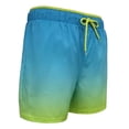 thumbnail image 3 of Traje de Baño Ocean Pacific Talla M Sustentable con Stretch Diseño Degradado Azul a Verde, 3 of 4