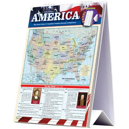 UPC: 0654614025739 | BarCharts 9781423225737 American History Quickstudy Easel